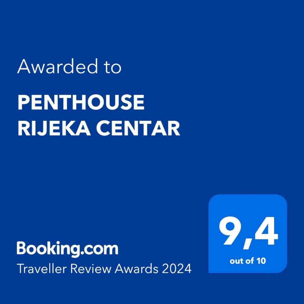 Appartamento Penthouse Rijeka Centar Esterno foto